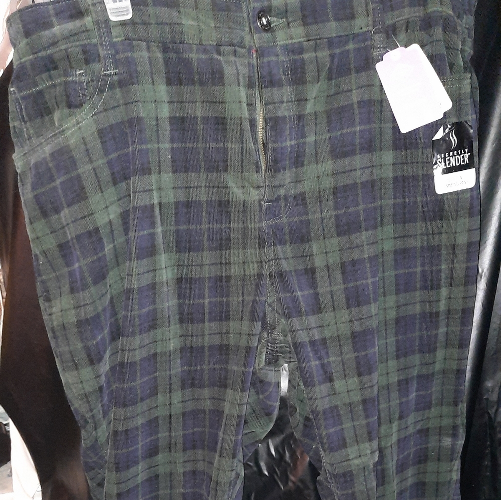 St.johns bay womens plaid pants